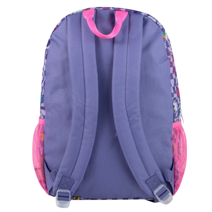 Wholesale 17 Inch Rainbow Printed Backpack With Pencil Case - BagsInBulk.com