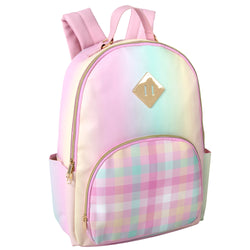 17-Inch Printed Vinyl Backpack - BagsInBulk.com