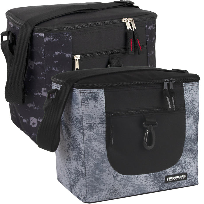 Fridge Pak 24-Can Insulated Cooler Bag - Urban Camo - BagsInBulk.com