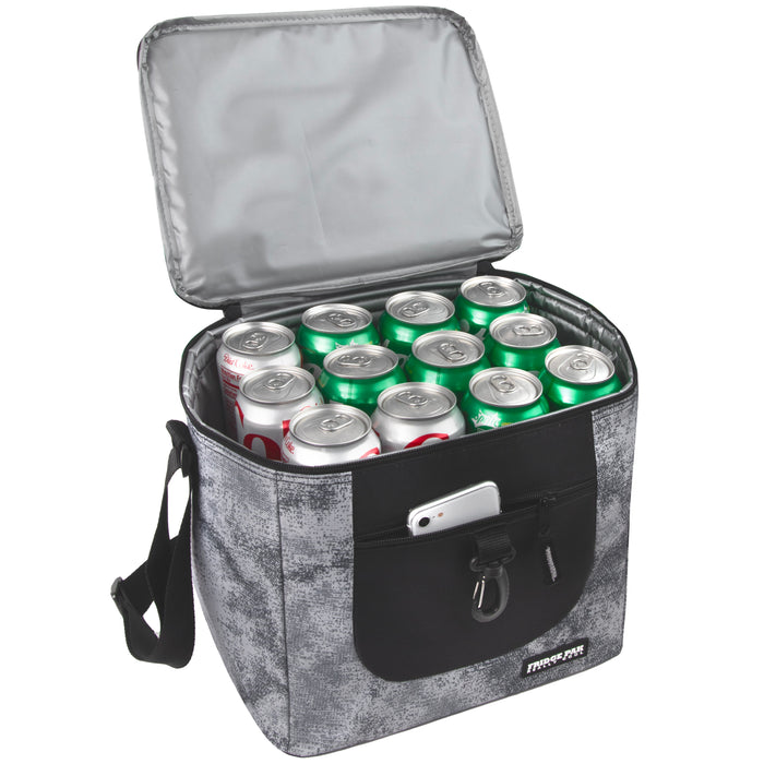 Fridge Pak 24-Can Insulated Cooler Bag - Urban Camo - BagsInBulk.com