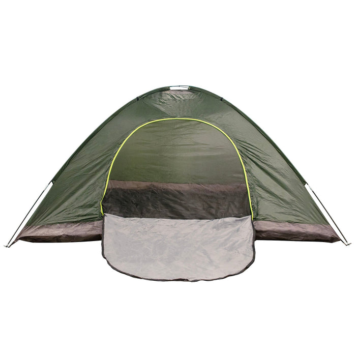 Dome Tent 5-6 Person - Hunter Green - BagsInBulk.com