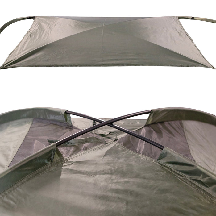 Dome Tent 5-6 Person - Hunter Green - BagsInBulk.com