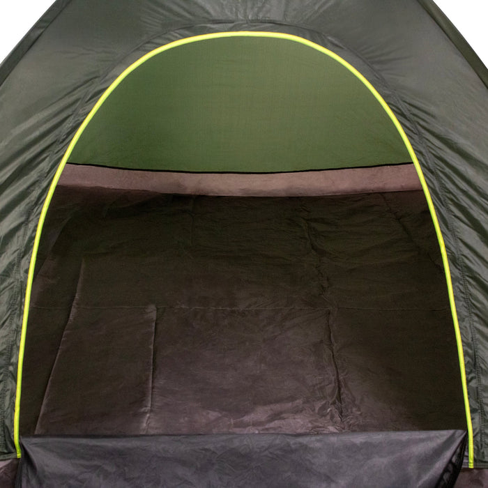 Dome Tent 5-6 Person - Hunter Green - BagsInBulk.com