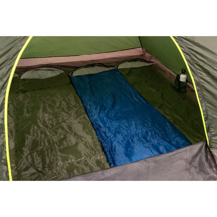 Dome Tent 5-6 Person - Hunter Green - BagsInBulk.com