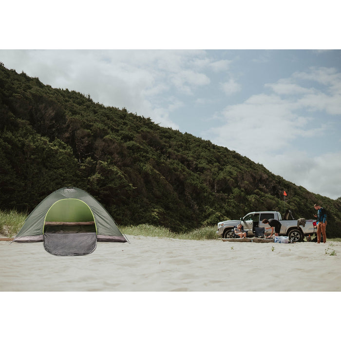 Dome Tent 5-6 Person - Hunter Green - BagsInBulk.com