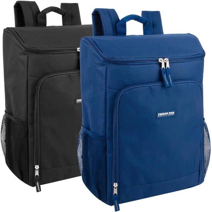 Fridge Pak 17 Inch Cooler Backpack - 2 Assorted Colors - BagsInBulk.com