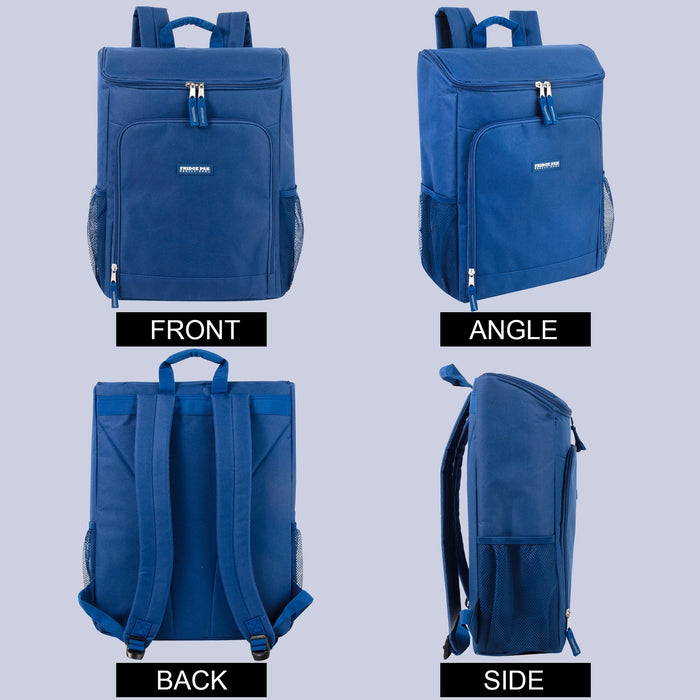 Fridge Pak 17 Inch Cooler Backpack -  2 Assorted Colors - BagsInBulk.com