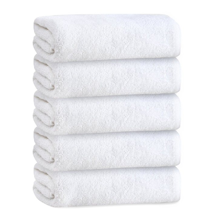 Adult Plush Bath Towel - White - BagsInBulk.com