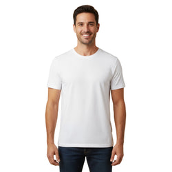 Adult's Undershirt - White - BagsInBulk.com