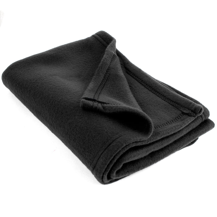 Kids Fleece Blanket 30" x 40" - 5 Assorted Colors - BagsInBulk.com