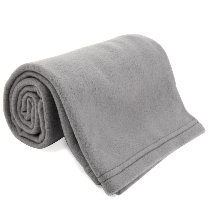 Kids Fleece Blanket 30" x 40" - 5 Assorted Colors - BagsInBulk.com