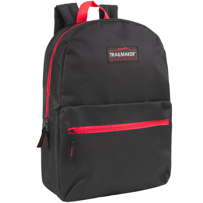 17-Inch Trailmaker Classic Backpack - 5 Pop Colors - BagsInBulk.com