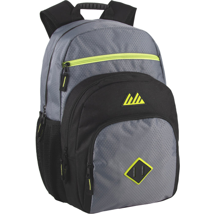 19-Inch Double Dome Backpack w Laptop Sleeve - 3 Colors - BagsInBulk.com