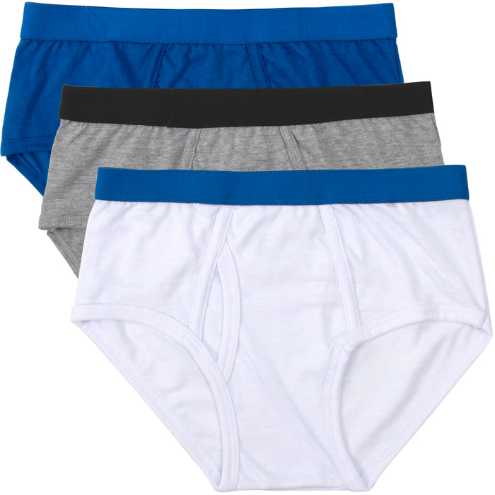 Boy's Underwear - 3 Color Assortment - BagsInBulk.com