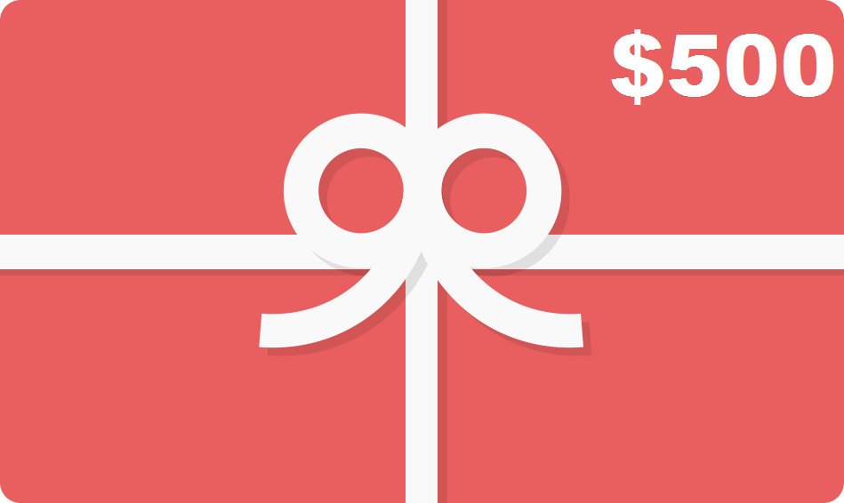 $500 E-Gift Card -