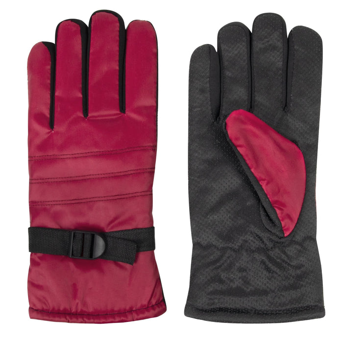 Adult Winter Gloves - 5 Assorted Colors -