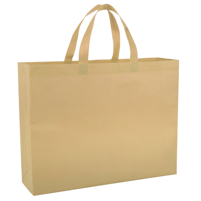 18 Inch Reusable Non-Woven Shopping Tote Bag - BagsInBulk.com