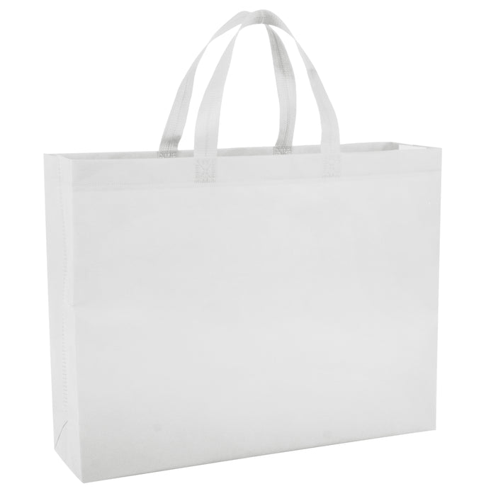 18 Inch Reusable Non-Woven Shopping Tote Bag - BagsInBulk.com