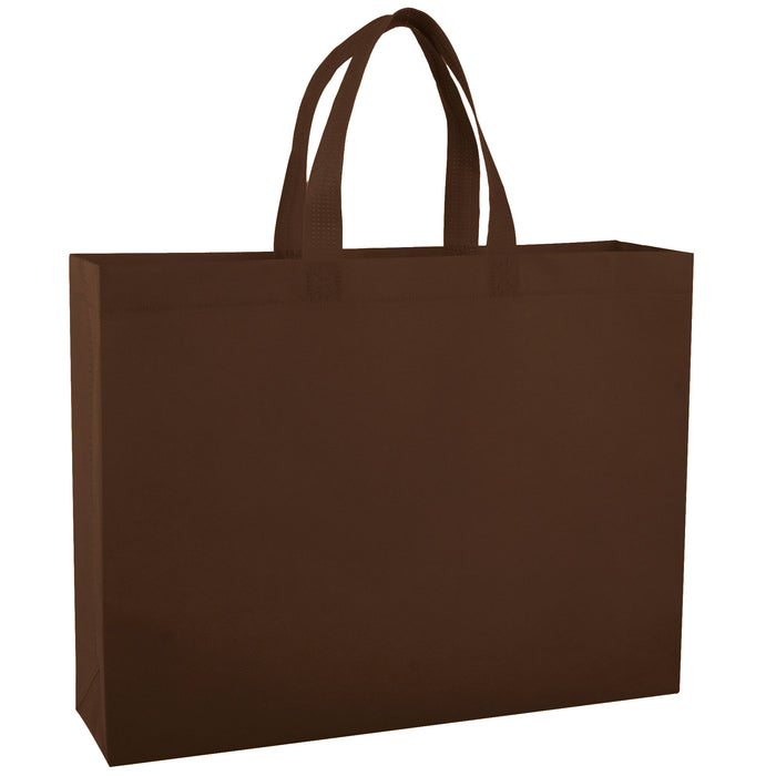 16-Inch Reusable Non-Woven Shopping Tote Bag - BagsInBulk.com