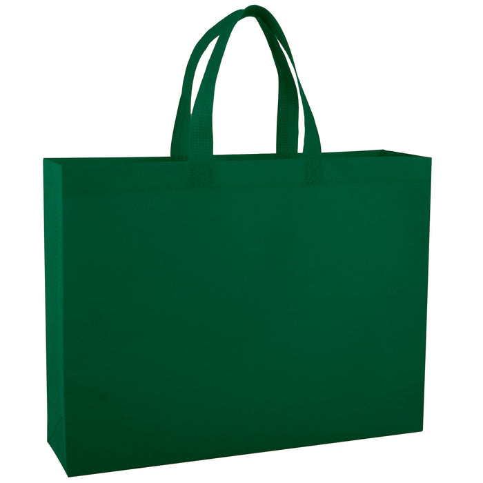 16-Inch Reusable Non-Woven Shopping Tote Bag - BagsInBulk.com