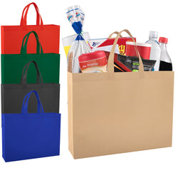 16-Inch Reusable Non-Woven Shopping Tote Bag - BagsInBulk.com