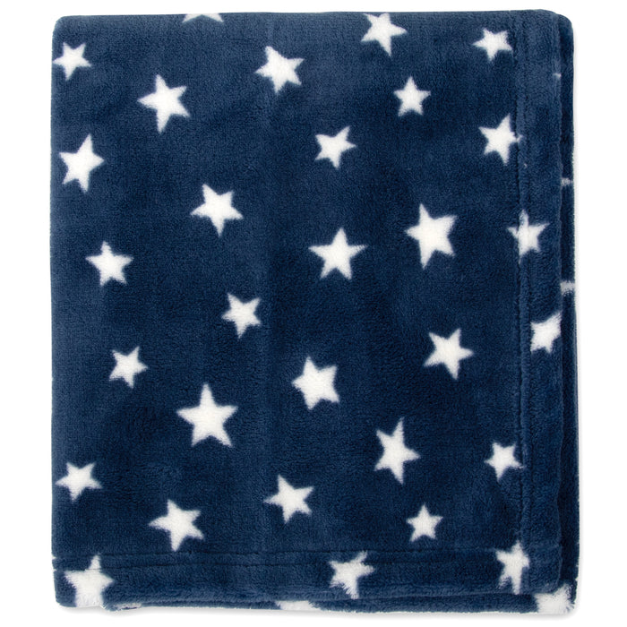Baby Plush Themed Blankets 2-Pack 36" x 30" - BagsInBulk.com