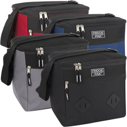 Wholesale Fridge Pak 24 Can Cooler Bag Diamond Patches -