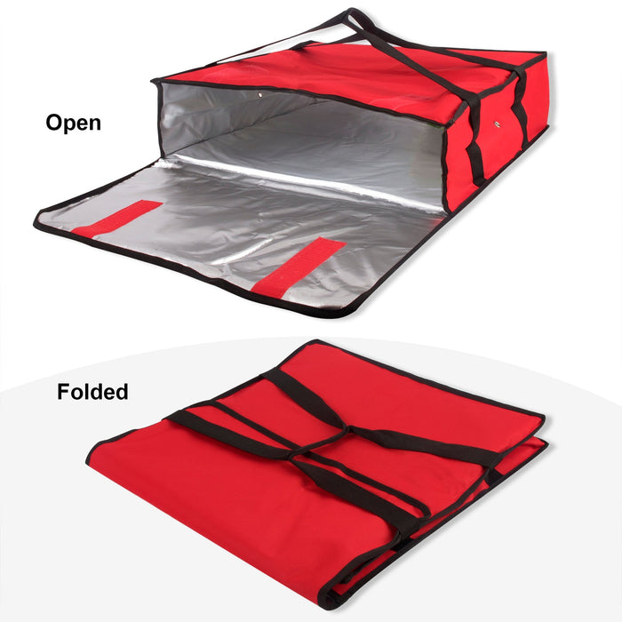Trailmaker Insulated Pizza Carrier with Handle - BagsInBulk.com