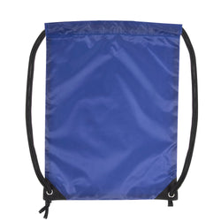 Wholesale 18 Inch Basic Drawstring Bag - Blue -