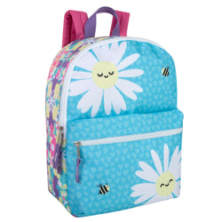 15-Inch Daisy Backpack - BagsInBulk.com