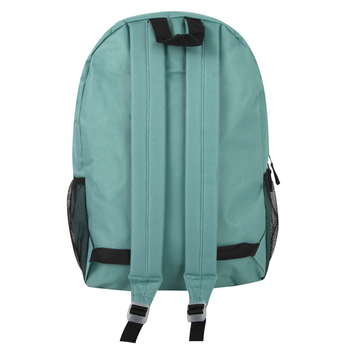 Wholesale 19-inch Lash Tab Backpack w Side Mesh Pockets - Girls 4-Colors - BagsInBulk.com