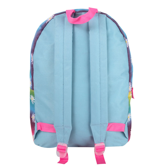 17-Inch Printed Backpack - Daisy - BagsInBulk.com