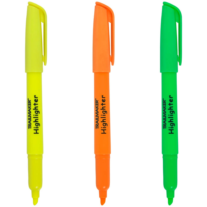 Multicolor Highlighter Pens 3-Pack -