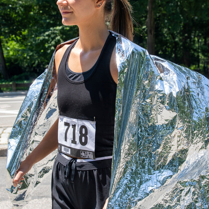 Wholesale Mylar Emergency Thermal Space Blanket 84" x 52" -