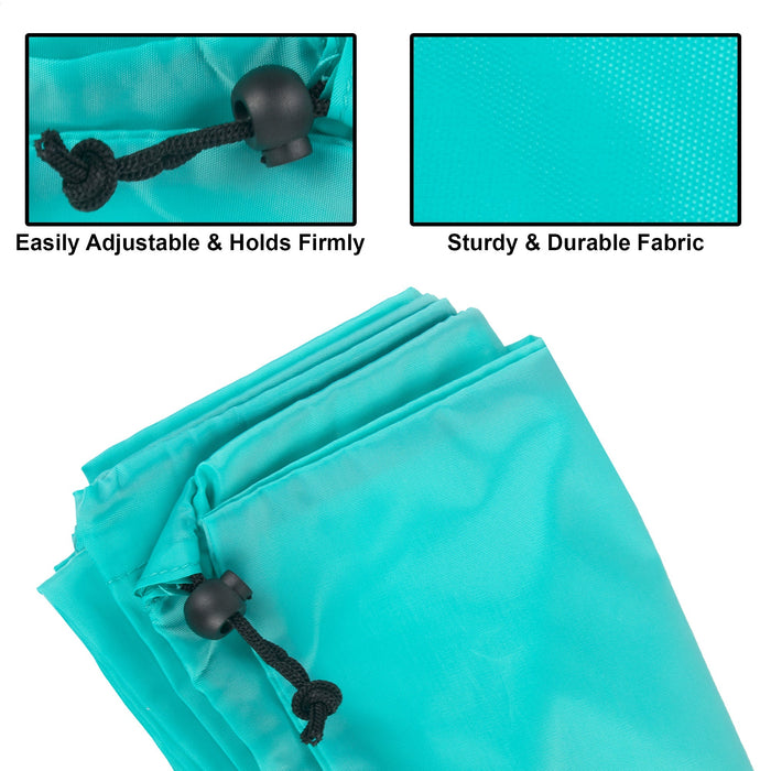 Wholesale "Wash Me" Graphic Drawstring Laundry Bag 2-Pack - Turquoise - BagsInBulk.com