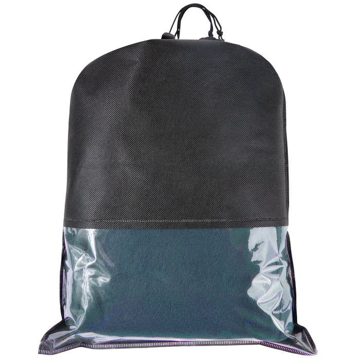 Cinch Travel Bag with Clear Window - BagsInBulk.com