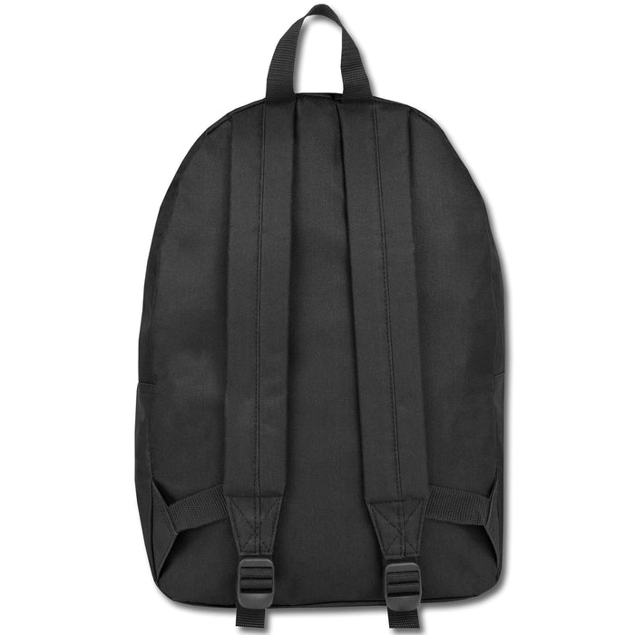 Wholesale Solid Backpack - Black Only -