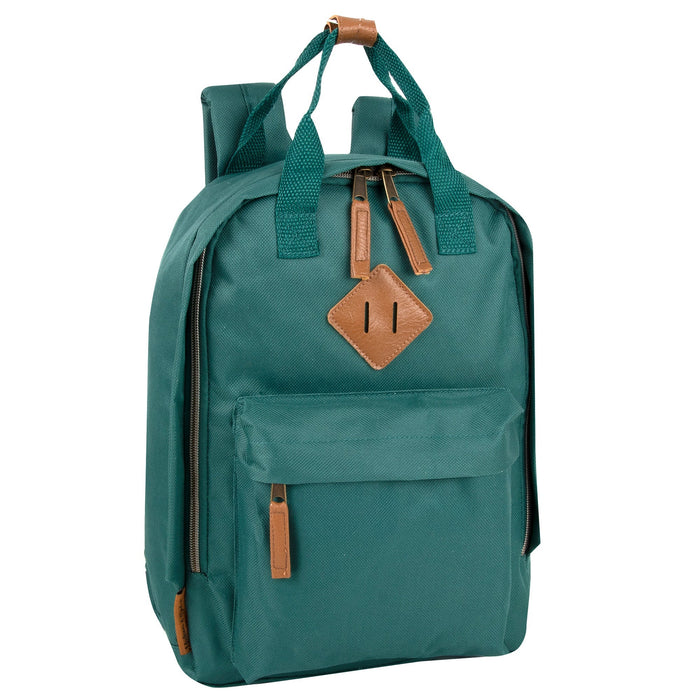 Mini Squared Backpack 12 Inch Twin Handle - BagsInBulk.com