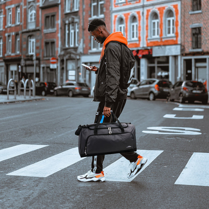 24 Inch Wide-Pocket Duffle Bags - BagsInBulk.com
