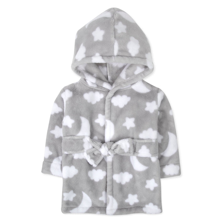 Cloudy Sky Toddler Robe - Grey - BagsInBulk.com