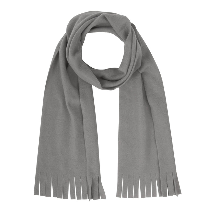 Wholesale Adult Fleece Scarves 60" x 8" With Fringe - Assorted Colors -