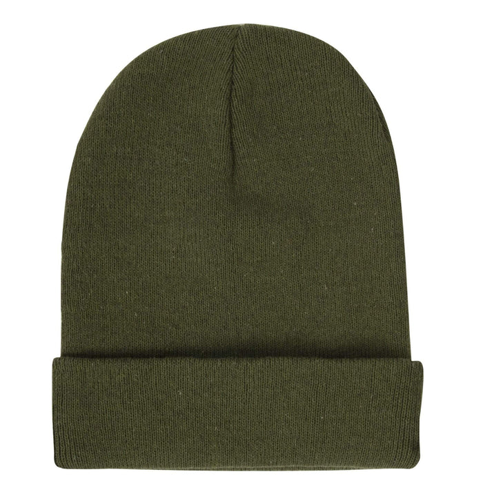 Adult Knit Hat Beanie – 5 Assorted Colors -