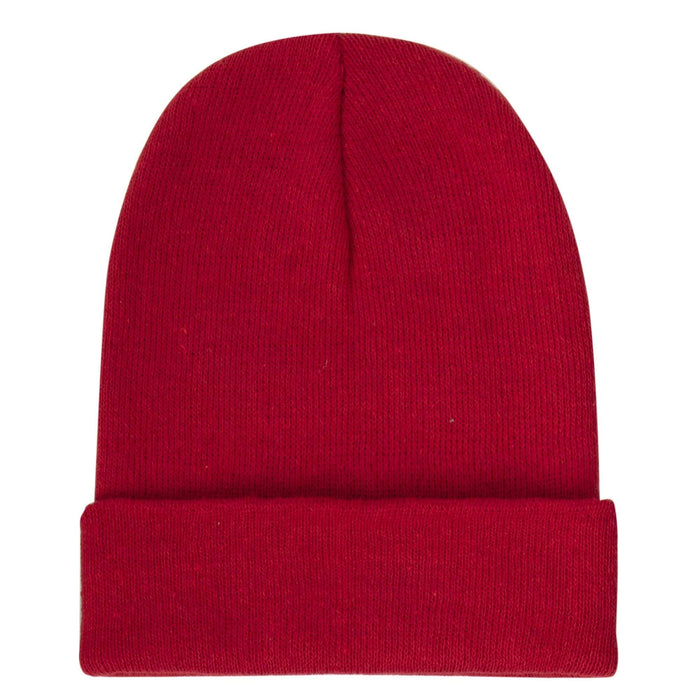 Adult Knit Hat Beanie – 5 Assorted Colors -