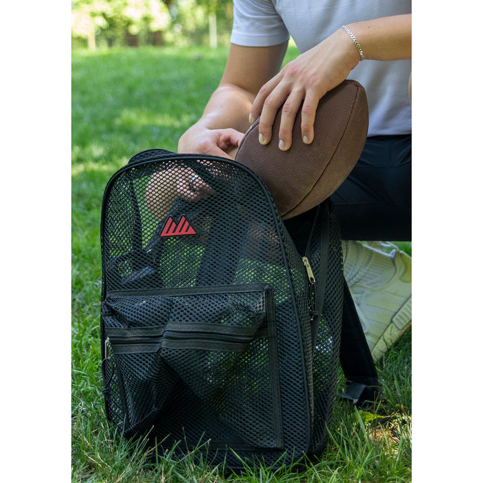 Bulk Premium 17 Inch Mesh Backpack - 3 Colors -