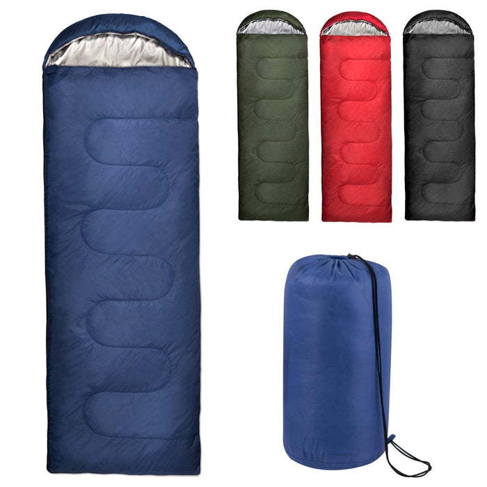 Deluxe Sleeping Bags - 50°F - Assorted colors -