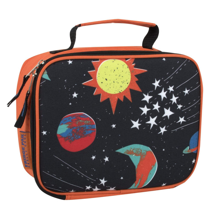 Wholesale Fridge Pack Printed Lunch Bag -  Boys & Girls Assortment -