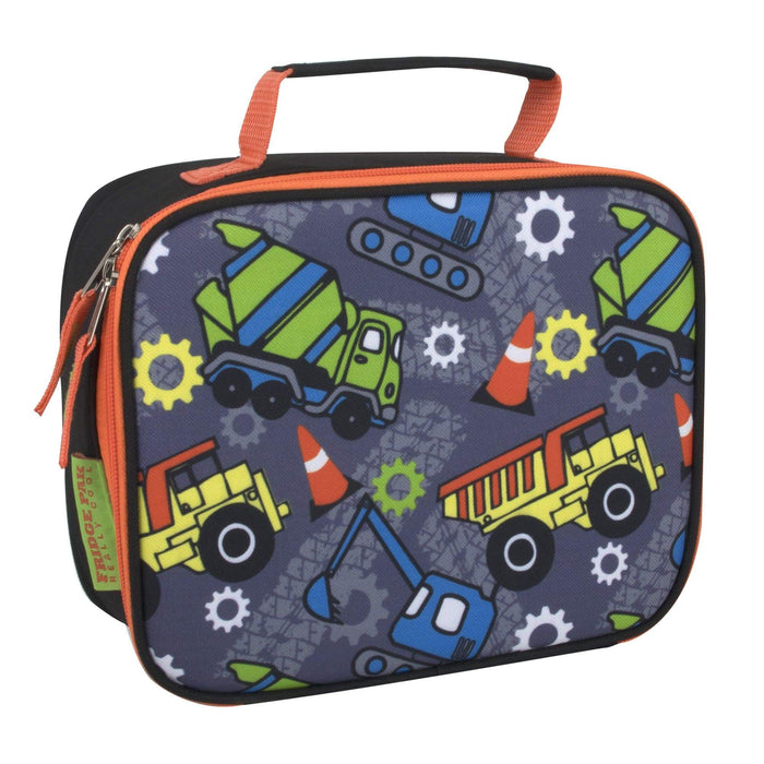 Wholesale Fridge Pack Printed Lunch Bag -  Boys & Girls Assortment -