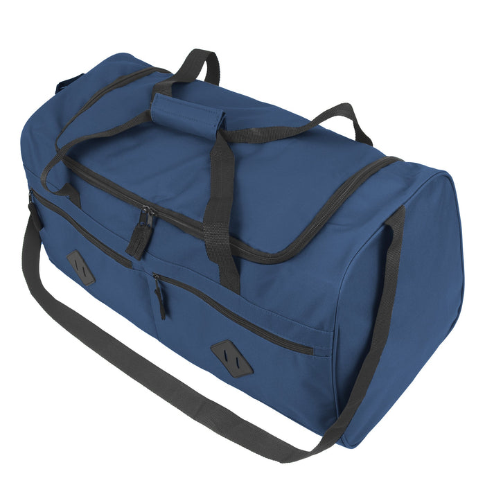 24 Inch Multi Pocket Duffle Bag - BagsInBulk.com