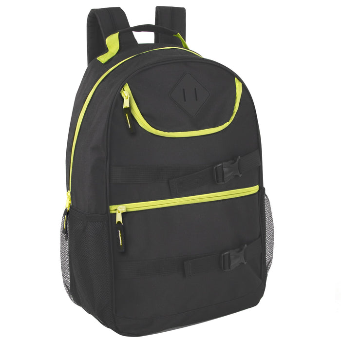 18 Inch Double Buckle Backpack - BagsInBulk.com
