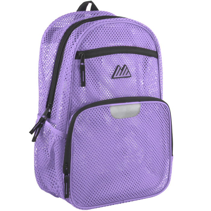 18 Inch Pro Jersey Reflective Mesh Backpack - Girls - BagsInBulk.com